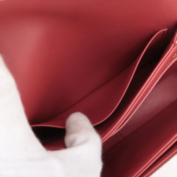 Celine Triomphe teen Leather Shoulder bag Pink - Picture 10 of 15